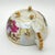 Ceramic Pair of Kasuga Footed Iridescent Gilded Teacups (Handles, Fruit Design, Lusterware) Vintage For Sale - Image 7 of 16