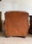 Pair of Two Vintage Oversized French Leather Club Chairs For Sale - Image 11 of 18