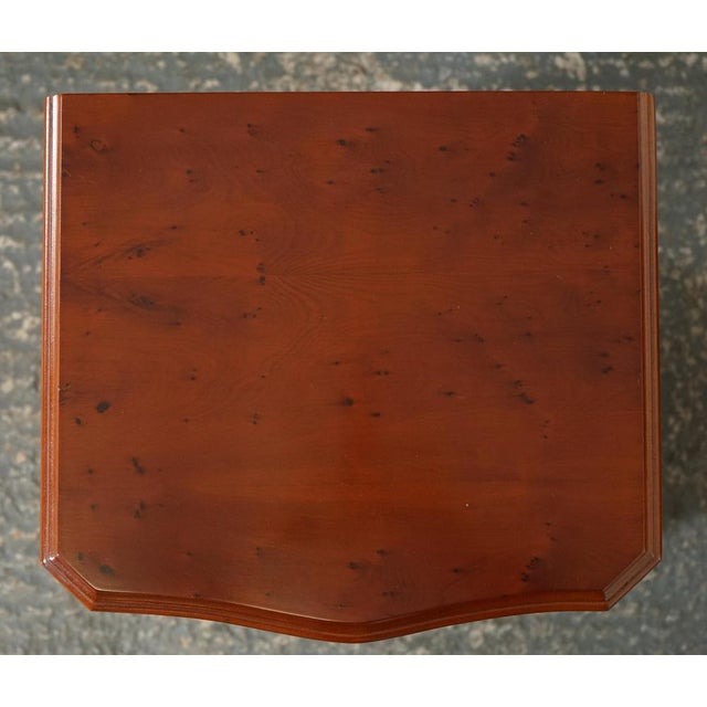 Small Georgian Style Nightstands, Set of 2 For Sale - Image 10 of 11