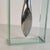Twisted Tornado Flower Vase in Aluminum and Glass from Lisa Mori, Italy, 1980s For Sale - Image 6 of 12