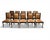Set of 10 Ralph Lauren Louis XVI Leather Dining Chairs For Sale In Philadelphia - Image 6 of 6