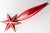 Figurative Large Mid 20th C Red Shooting Star Ornament For Sale - Image 3 of 3
