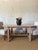 Amber White Oak Dining Table in Natural Finish For Sale - Image 4 of 4