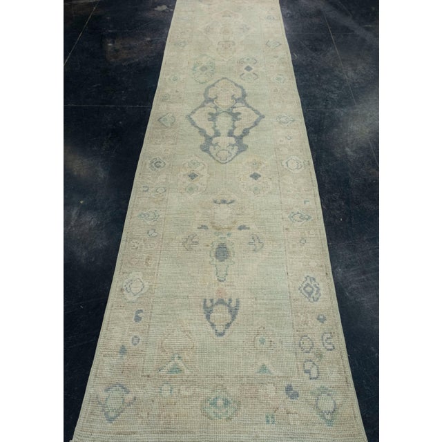 Turkish Oushak Rug 2'10" x 10'7" #17821 Explore a curated collection of hallway runners, wool rugs, and handmade...