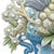 Sky Blue Pair of Painted Tole Wall-Mounted Urns With Flowers For Sale - Image 8 of 17