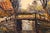 Vintage European Traditional Landscape Painting Signed For Sale - Image 4 of 7
