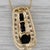Modern 0.88ctw Sapphire Diamond Pendant Necklace 14k Yellow Gold 19" Box Chain For Sale - Image 3 of 6
