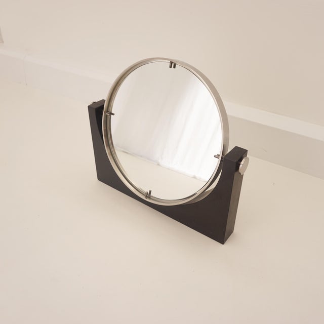 Vanity Mirror by Angelo Mangiarotti, 1980 For Sale - Image 3 of 6