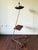 Standing ashtray with shelf from the 1970s. The ashtray emptying mechanism works perfectly. In good condition with signs...