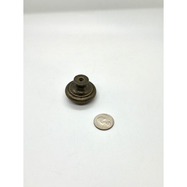 Henredon Henredon Knob Antique Bronze Floral Design. For Sale - Image 4 of 5