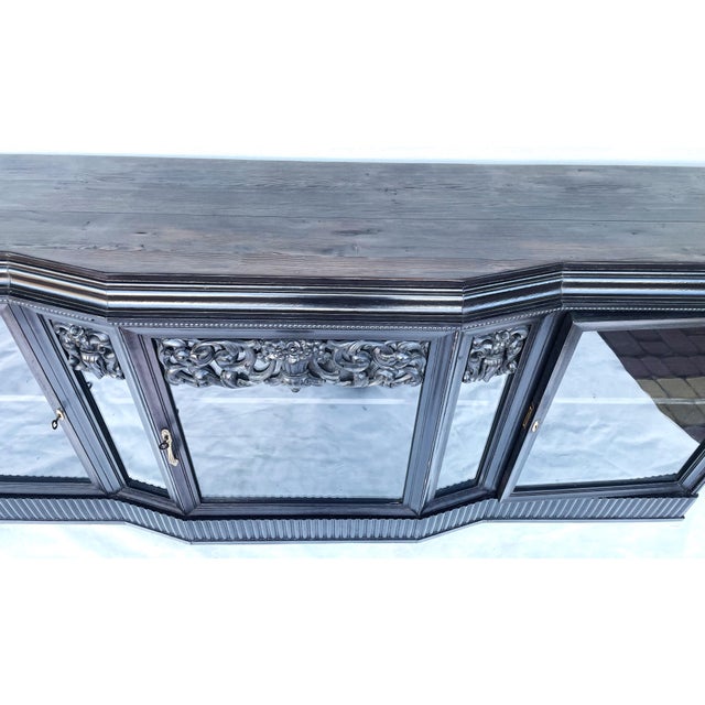 Metal Neo-Renaissance European Buffet, 1900s, Set of 2 For Sale - Image 7 of 18