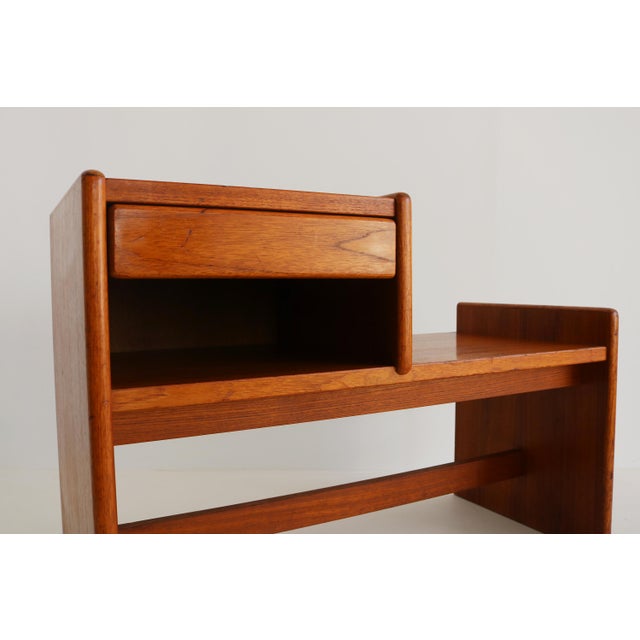 Mid-Century Danish Teak Hall Bench by Bornholm Møbelfabrik, 1960s For Sale - Image 10 of 16