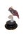 Gemstone Late 20th Century Rubellite Tourmaline Cockatoo Sculpture by Manfred Wild for Emil Becker. Germany For Sale - Image 7 of 9