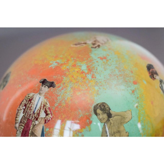 Glass Glass Witches Ball For Sale - Image 7 of 10