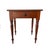 Wood Sheraton Cherry Side Table, Antique American Design For Sale - Image 7 of 7