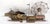 Signed Curtis Jere Brass Carnival Scene Ferris Wheel Wall Sculpture