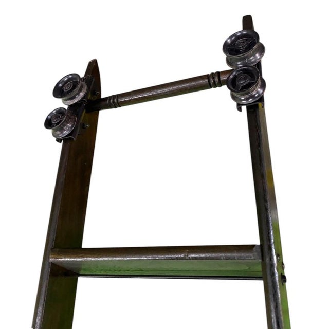 Putnam residential rolling ladders were mostly placed by high-end architectural firms for wood-paneled home libraries of...