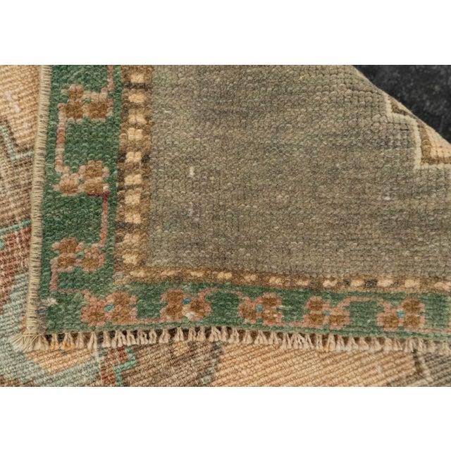 Turkish Mini Rug Oriental Hand Knotted Vintage Rug 1'7" x 2'7" #21268 For Sale In Houston - Image 6 of 8