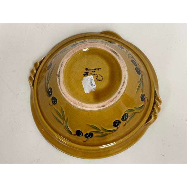 Nicoise Olive of Coursange for William Sonoma Large Salad Serving Bowl For Sale - Image 12 of 12