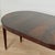Brass Large Louis XVI Style Flame Mahogany Extendable Dining Table For Sale - Image 8 of 18