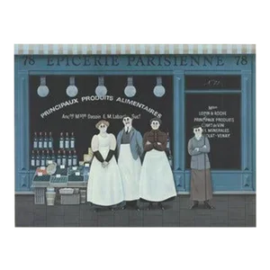 Jan Balet Epicerie Parisienne - Signed