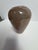 1970s Handmade Wood Fired Stoneware Vase with Ash Glazed Speckled Finish For Sale In Los Angeles - Image 6 of 9