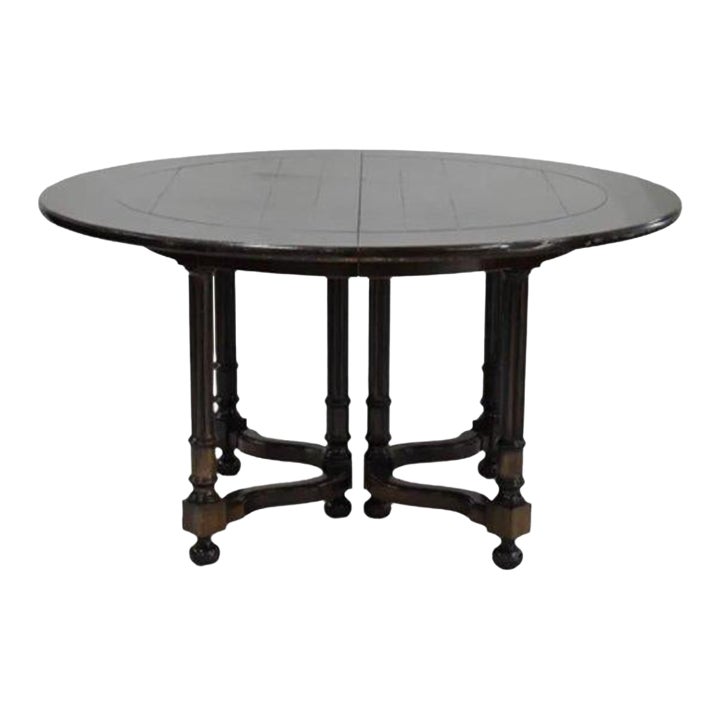 Vintage Baker Milling Road Round Dining Table Chairish