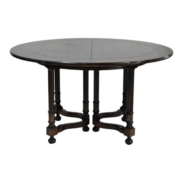 Vintage Baker Milling Road Round Dining Table Chairish