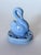 Ceramic Vintage Perwinkle Swan Flower Frog by Shawnee Pottery For Sale - Image 7 of 7