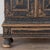 Late 18th Century Swedish Black Painted Oak Armoire With Carved Putti and Lion Heads For Sale - Image 14 of 18