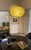 Modern Italian Pendant Light Chandelier in Yellow & Green Acrylic on Stainless Wire For Sale - Image 4 of 4