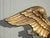 1970s Vintage French Country Syroco Patriotic American Eagle Gold Wall Picture Plaque For Sale - Image 5 of 13