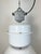 Industrial Large Industrial Factory Lamp in White Enamel from Elektrosvit, 1990s For Sale - Image 3 of 17