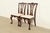 English Drexel Heritage Chippendale Carved Mahogany Side Chairs or Dining Chairs, Pair For Sale - Image 3 of 14