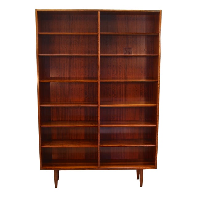 Danish Rosewood Bookcase by Poul Hundevad for Gunni Omann, 1970s For Sale