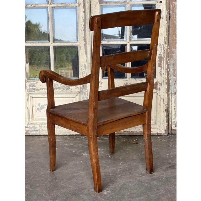 French Country Arm Chair, 1830s For Sale - Image 9 of 13