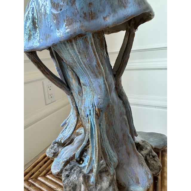 Vintage Signed 1970’s Ceramic Brutalist Sculpture For Sale - Image 16 of 17