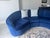 2020s Century Furniture Blue Sectional Sofa For Sale - Image 5 of 8