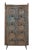 Indian Antique Indian Carved Teakwood Door on Iron Stand For Sale - Image 3 of 3