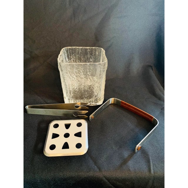 Mid 20th Century Hoya Mid-Century Ice Bucket With All Original Pieces For Sale - Image 5 of 13
