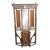 Adirondack Style Oak Hall Rack With Antler Detail For Sale