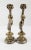 19th Century Pair of French Silvered Bronze Candlestick in Cherub or Putti Form For Sale - Image 9 of 12