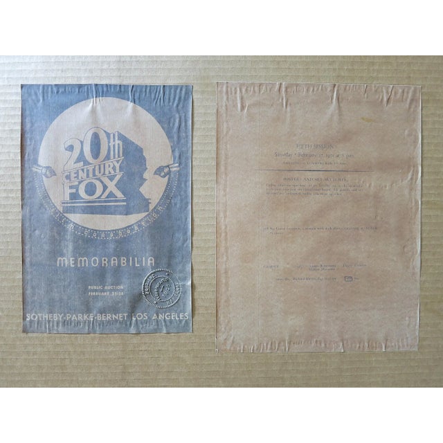 1960s Vintage 20th Century Fox "Caprice” Movie Watercolor Sketch For Sale - Image 4 of 5