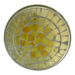 Vintage Mosaic Glass Trivet