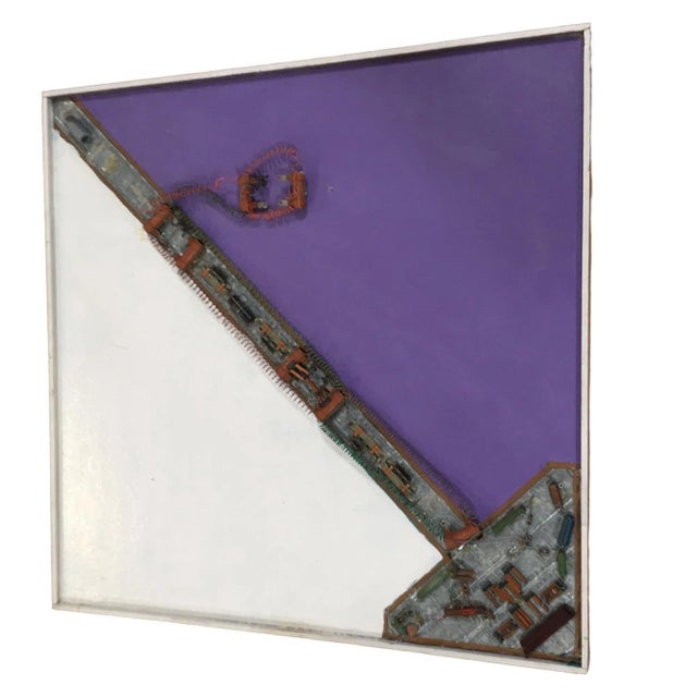 Abstract "Split Decision" Artography Arrow Wall Sculpture by Pasqual Bettio For Sale - Image 4 of 4