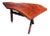 New Hope-Style Studio Craft Walnut Live Edge Side Table For Sale