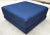 Blue Crate & Barrel Ottoman For Sale - Image 8 of 11