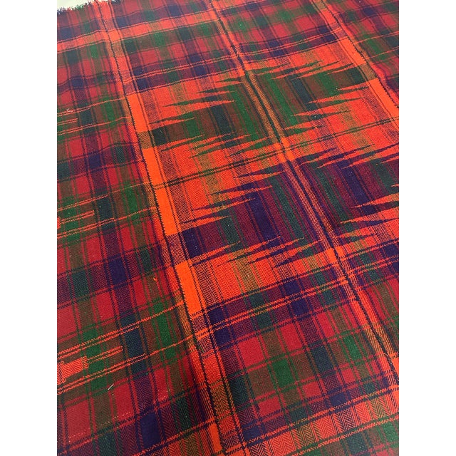 Antique Mooj Textile – Kurdish Wool Weaving Tradition For Sale - Image 10 of 12