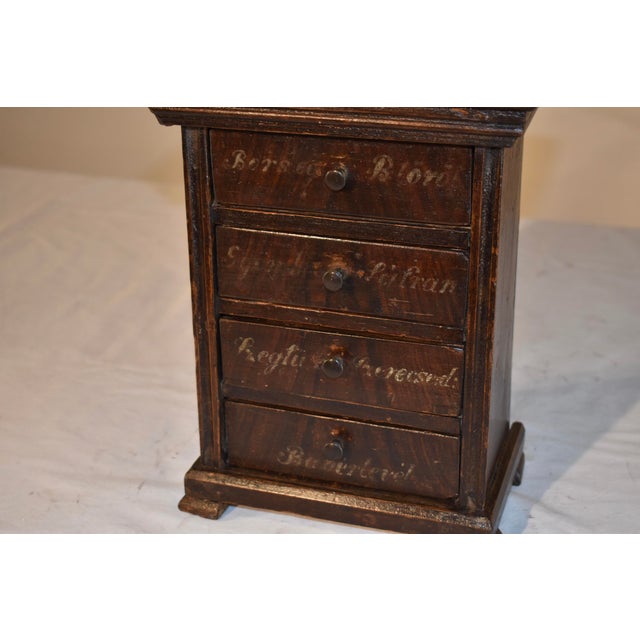 Early 19th Century German Spice Cabinet For Sale In Greensboro - Image 6 of 8