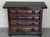 20th Catalan Spanish Baroque Carved Walnut Tuscan Four Drawers Chest of Drawers For Sale - Image 4 of 10